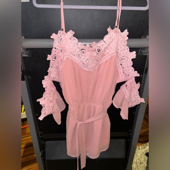 Pants - Pretty pink romper